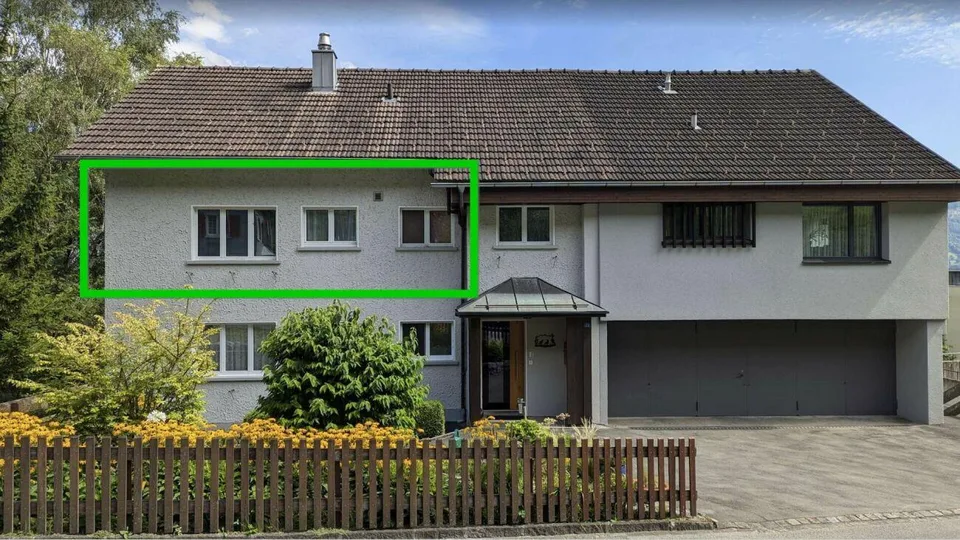 3½-Zimmer-Wohnung an ruhiger, sonniger Lage in Azmoos