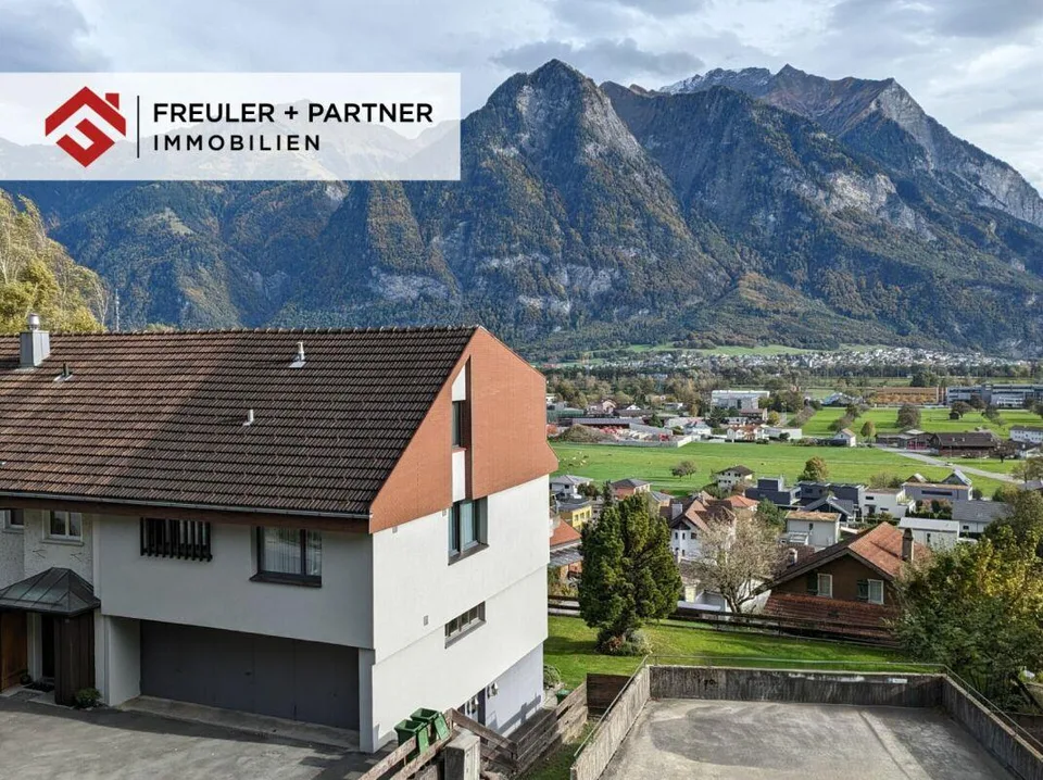 3½-Zimmer-Wohnung an ruhiger, sonniger Lage in Azmoos