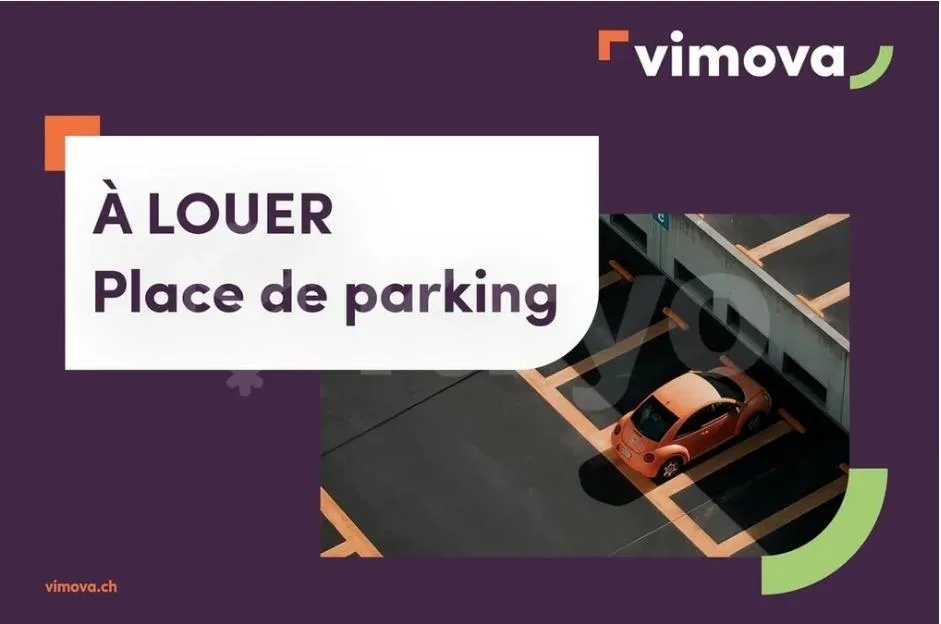 A louer - Place de parc