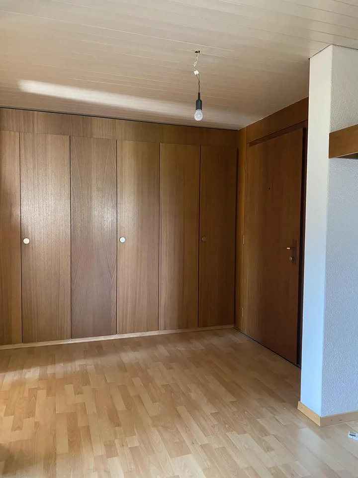 Grosse Wohnung mit schönem Balkon