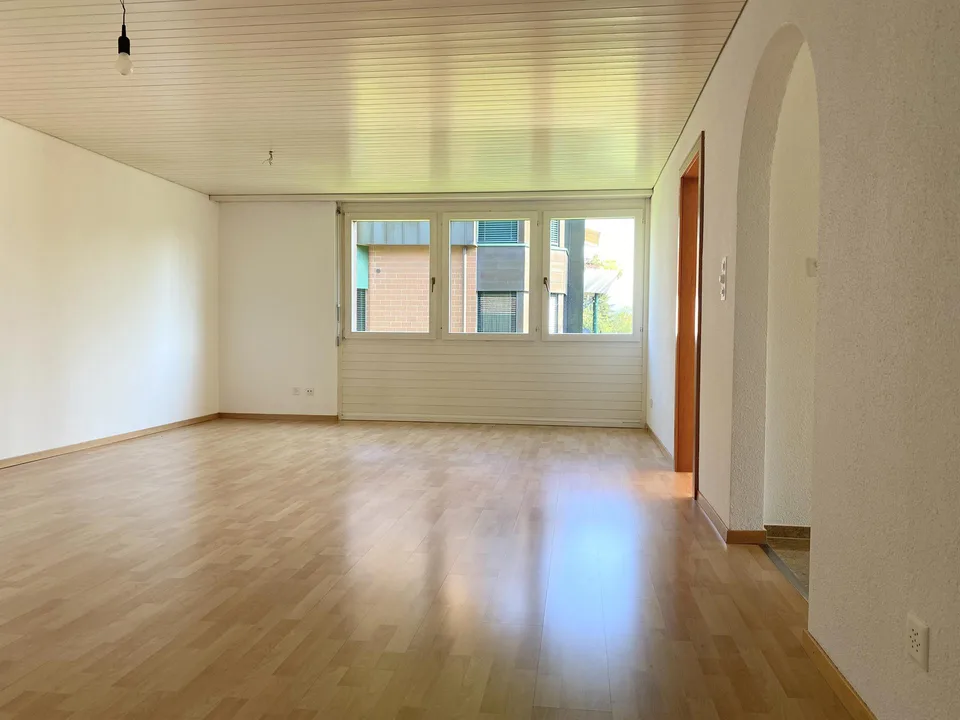 Grosse Wohnung mit schönem Balkon
