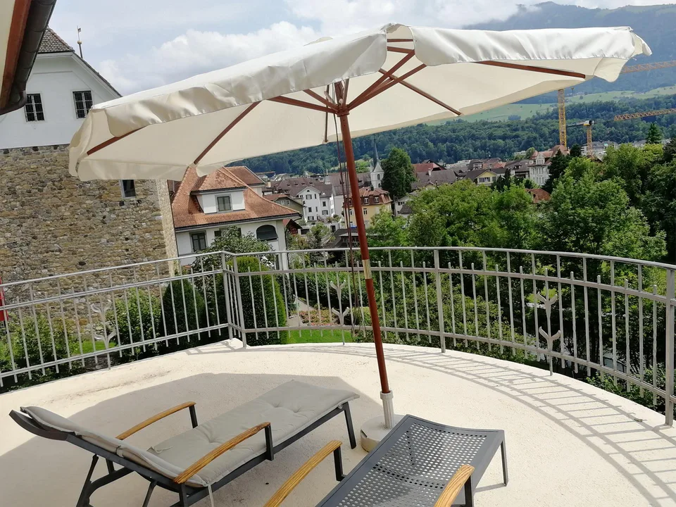Villa Turmmattli Terassen Wohnung (möbeliert oder nicht)