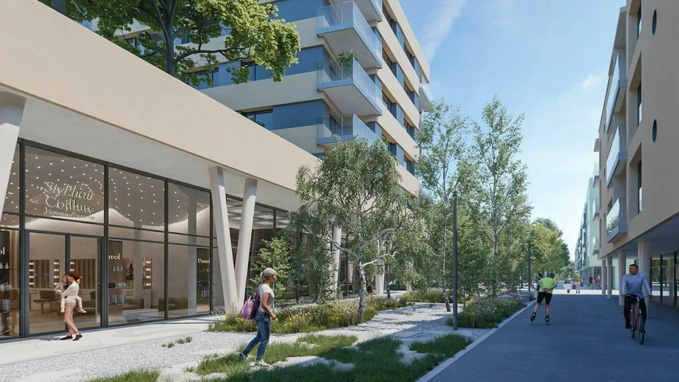 Arcades commerciales et Showroom - Quartier Horizons En Dorigny