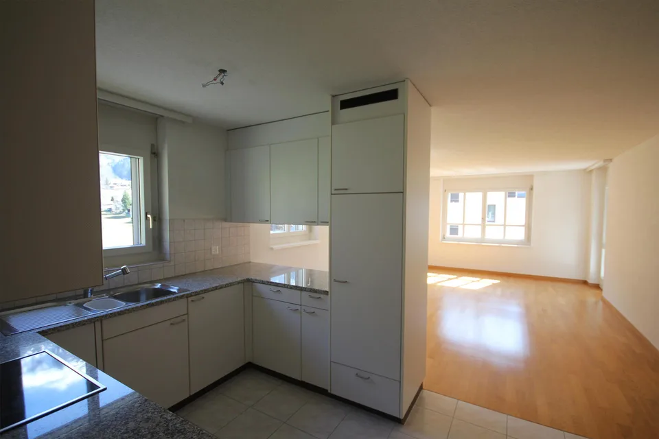 Gemütliche und günstige 3 1/2 Zimmer-Wohnung im Ferienort Elm