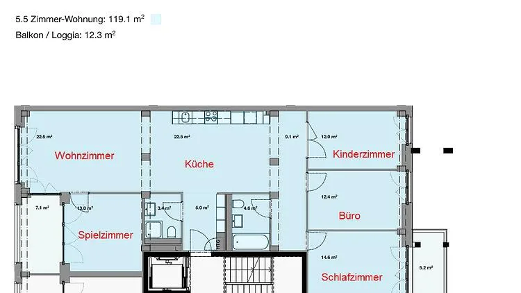 4½ ZI-WOHNUNG IN WINTERTHUR - STADT, MÖBLIERT, TEMPORÄR – foto 20 di 20