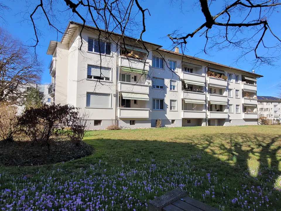 schöne, sonnige Wohnung, nähe Dorfkern