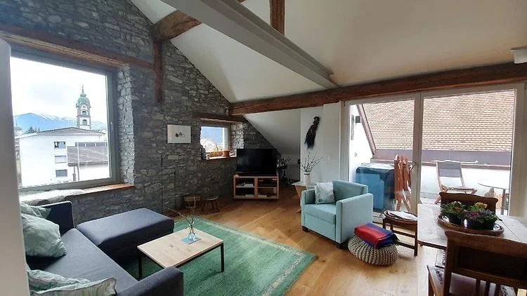 3½ ZIMMER-LOFT IN ZIZERS (GR), MÖBLIERT, TEMPORÄR