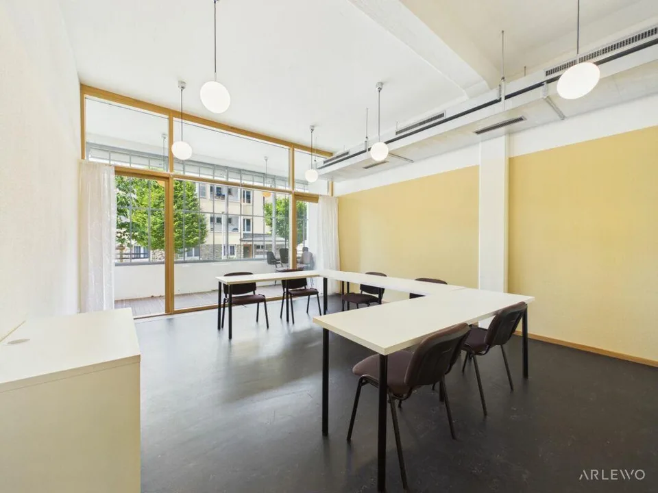 Arbeiten mit Tageslicht im Loftpark