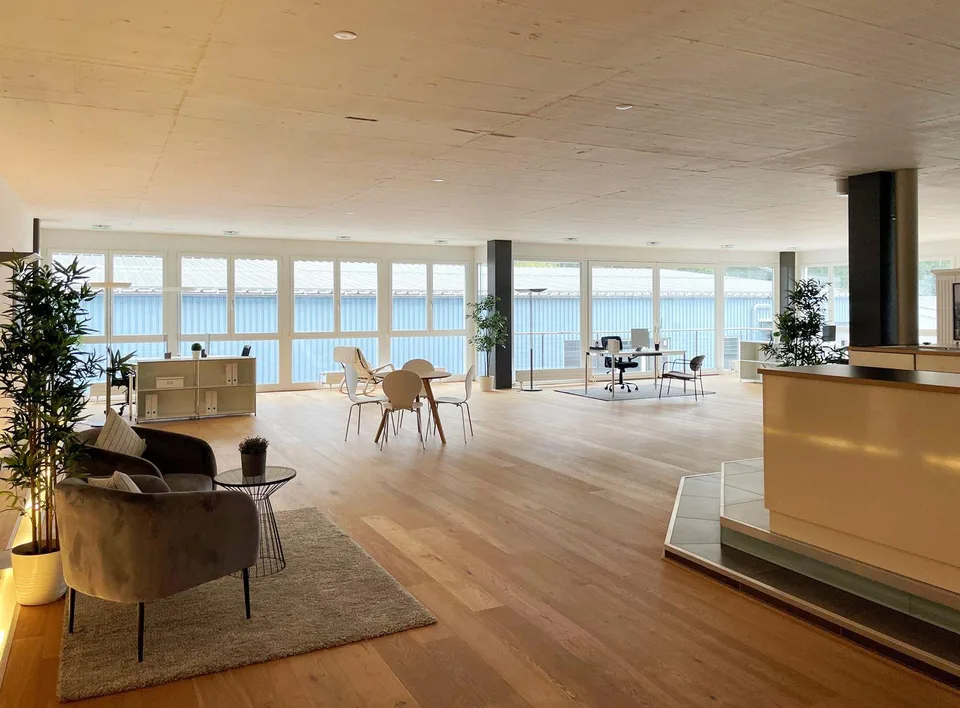 Helle Büro-/Gewerbefläche mit Sitzungszimmer, Küche und Nasszelle