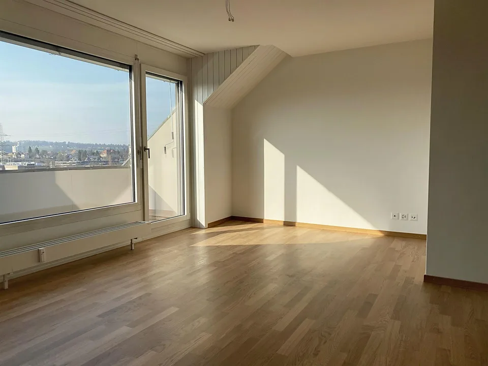 Grosse 1.5 Zimmer Wohnung im Dachgeschoss