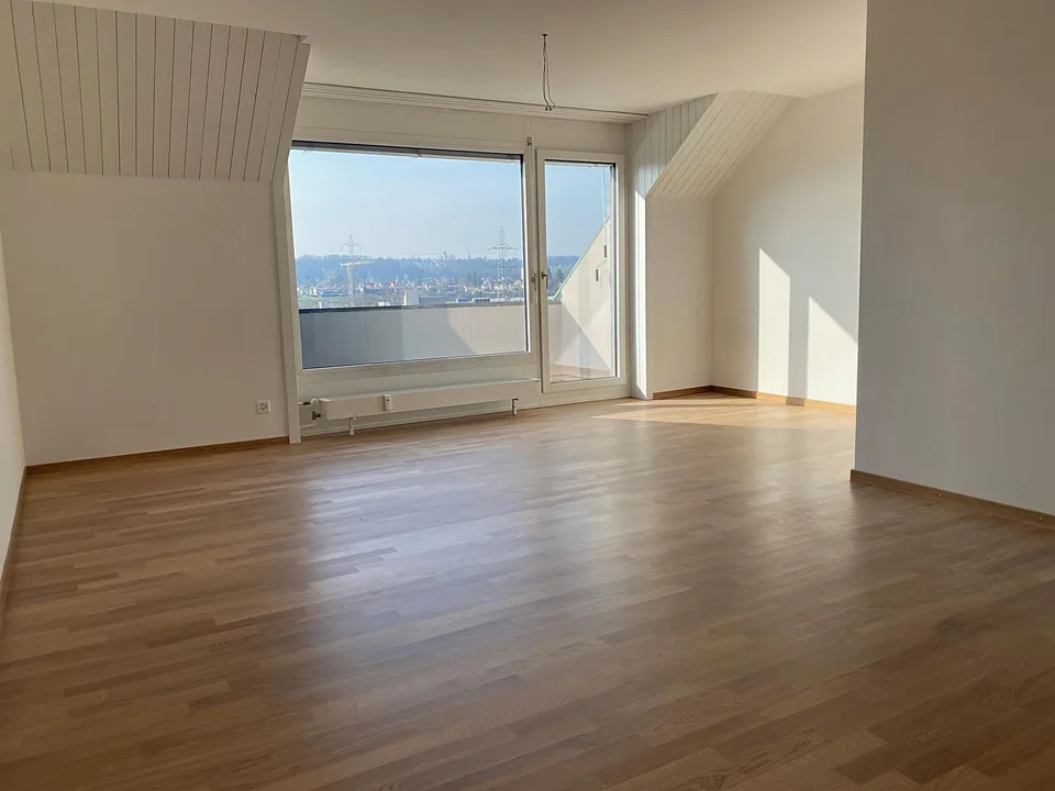 Grosse 1.5 Zimmer Wohnung im Dachgeschoss