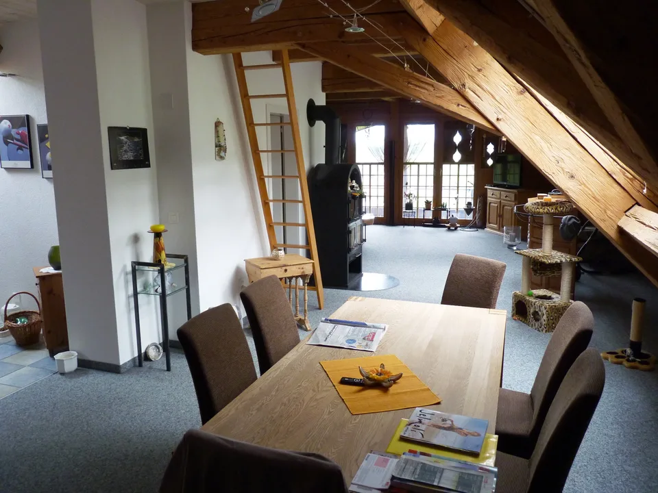 Spezielle Dachwohnung für Liebhaber