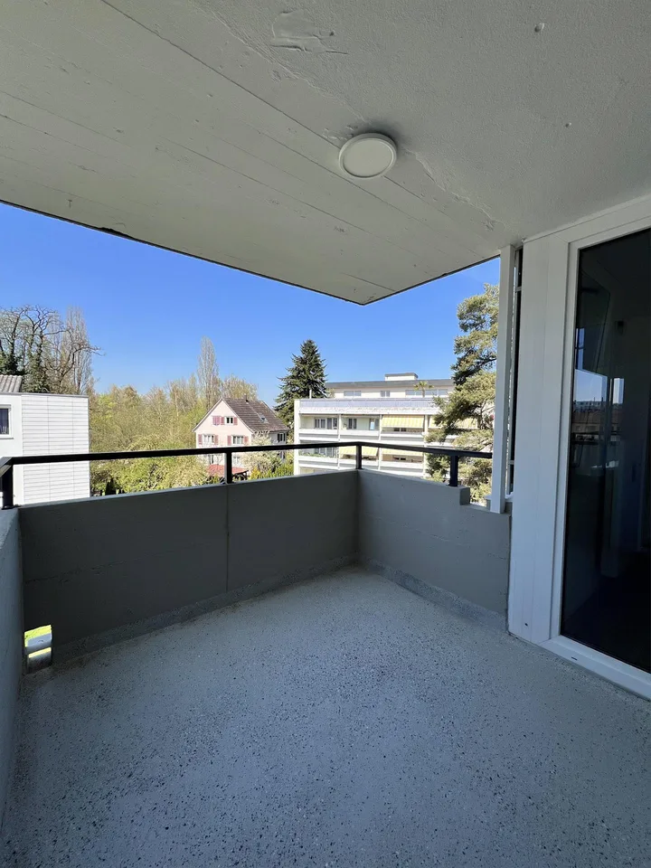 Schöne, renovierte 4.5-Zimmer-Wohnung mit Balkon