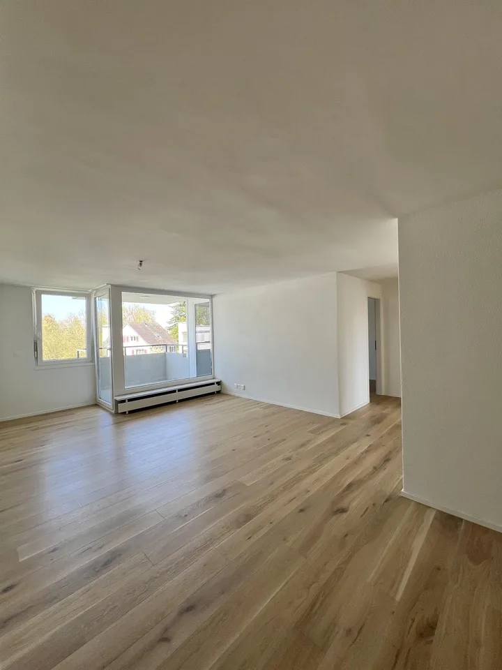 Schöne, renovierte 4.5-Zimmer-Wohnung mit Balkon