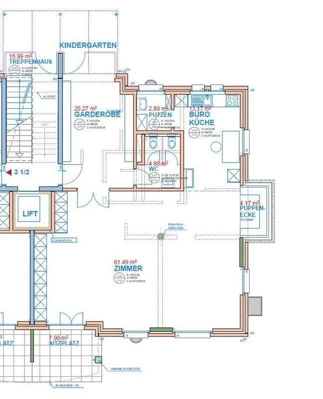 Grosszügige Gewerbefläche mit 61 m2 Hauptraum – photo 12 of 12