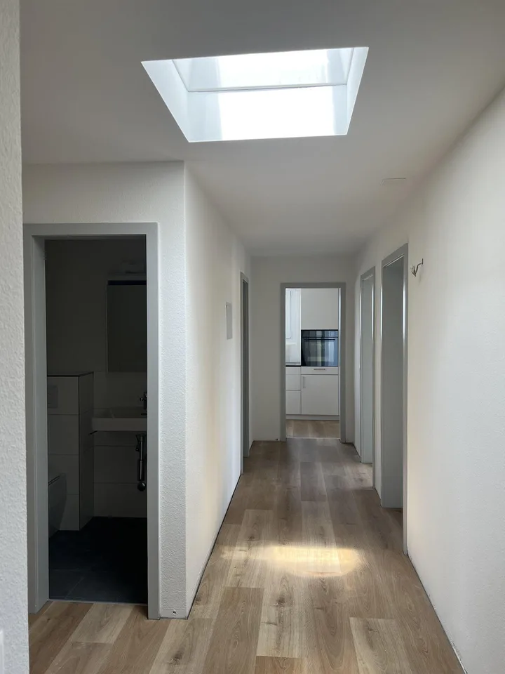 Komplett sanierte Attikawohnung mit grosszügiger Terrasse