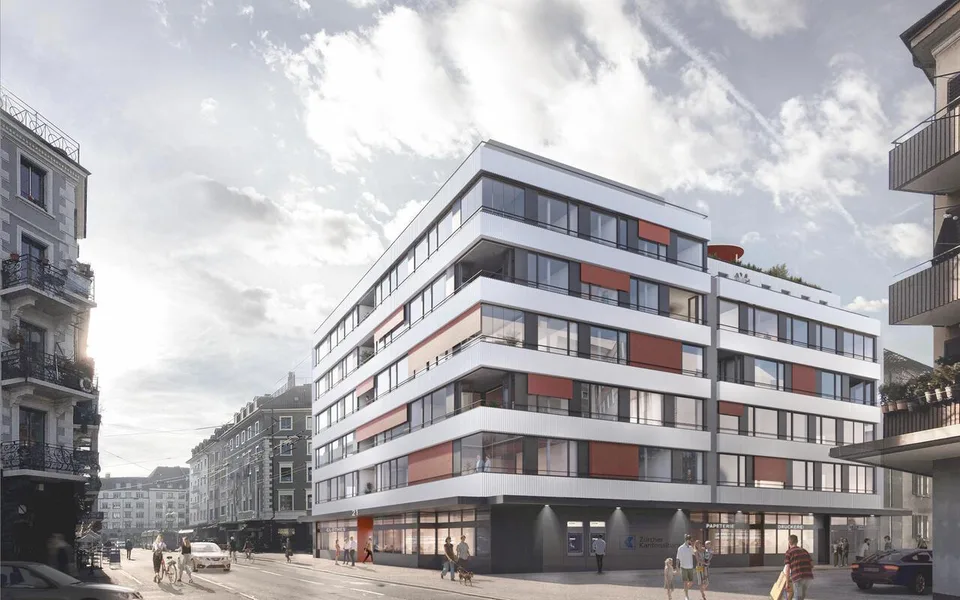 Hohe Sichtbarkeit an der Langstrasse nähe Forum