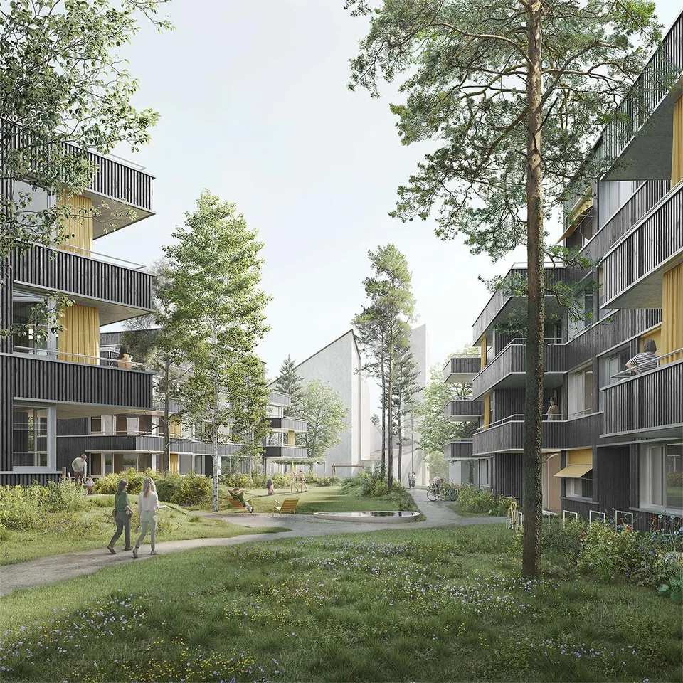 Neubau Blériotweg in St. Gallen Winkeln