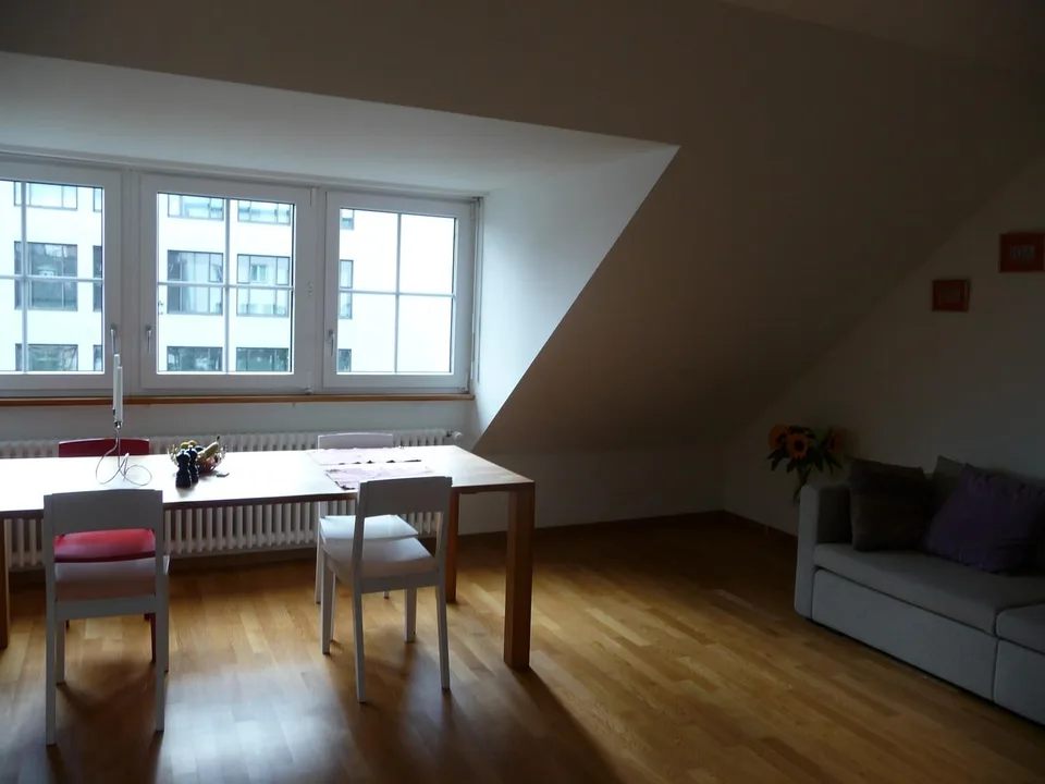 Sanierte Altbauwohnung direkt am Rhein
