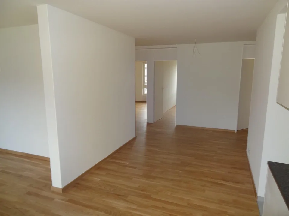 3.0 Zimmerwohnung in ruhiger Ueberbauung im Grünen
