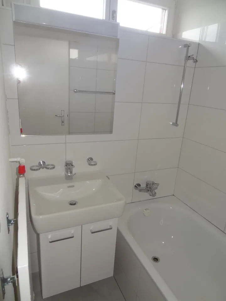 3.0 Zimmerwohnung in ruhiger Ueberbauung im Grünen