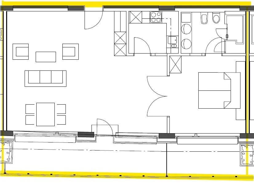 2.5-Zimmer-Attika-Wohnung im Zentrum von St. Gallen – Foto 10 von 10