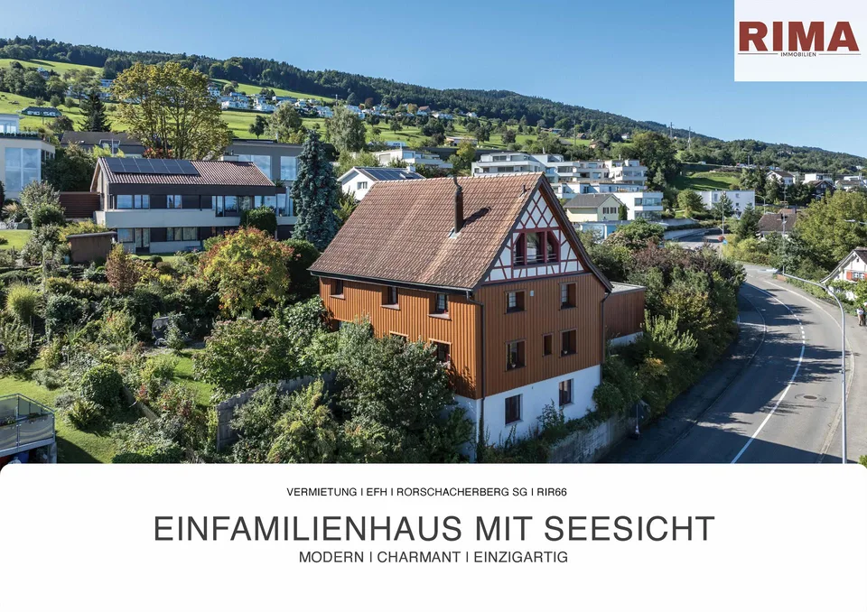 5½-Zi.-EFH mit Bodenseeblick – Historisch & Modern