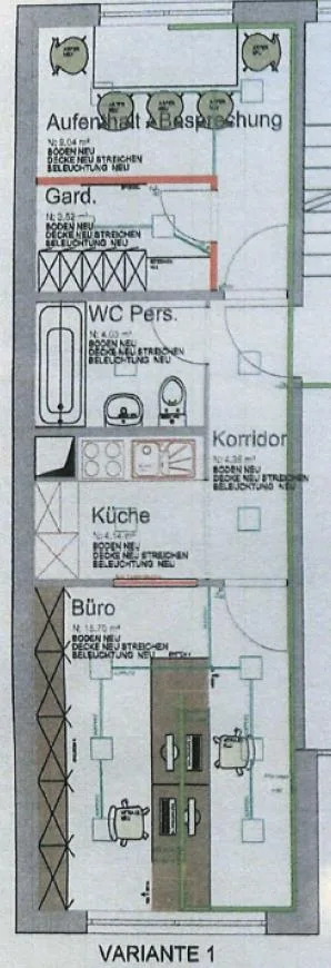 praktische 2-Zimmer-Wohnung an zentraler Lage