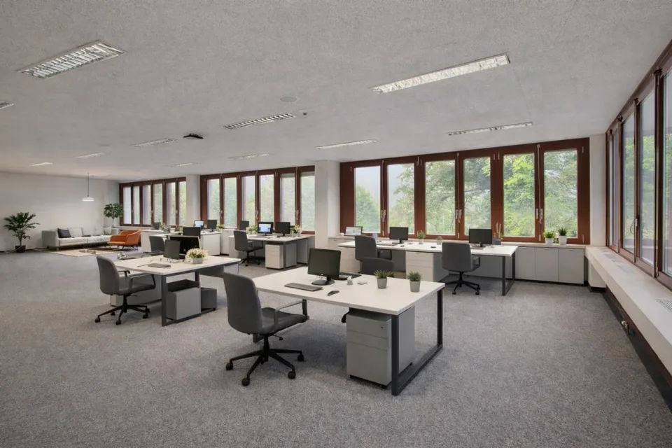 Bureaux lumineux, plug and play avec rampe d'accès !