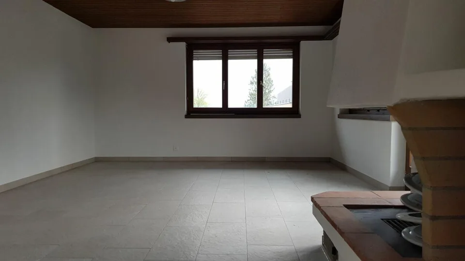 Renovierte Wohnung mit Cheminée und grossem Balkon