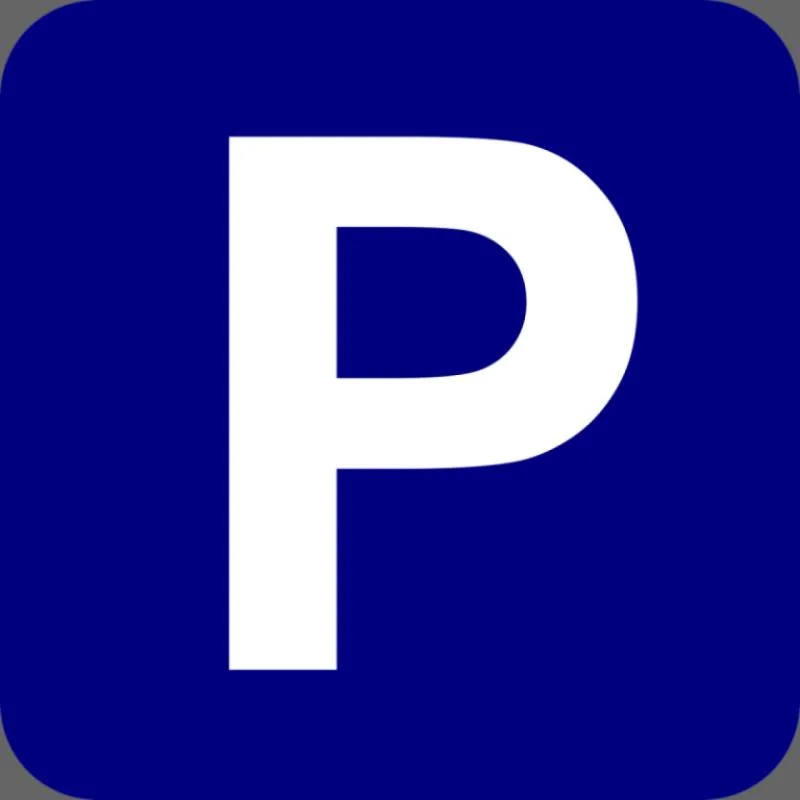Freier Motorradplatz