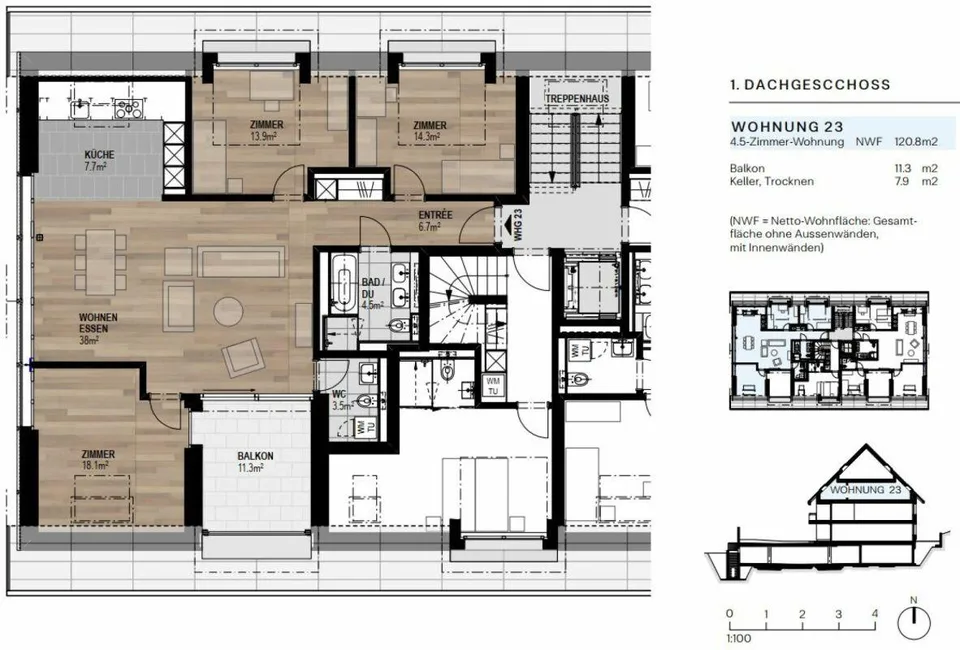 *Erstvermietung* grosszügige, helle Wohnung mit viel Charme