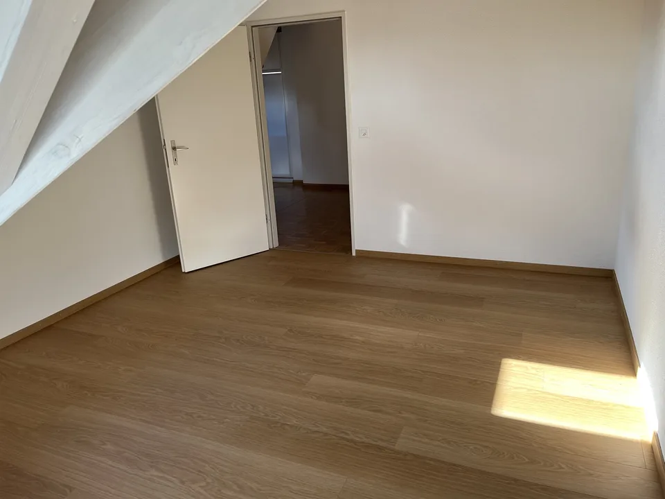 4.5 Zi Dachwohnung mit Dachboden