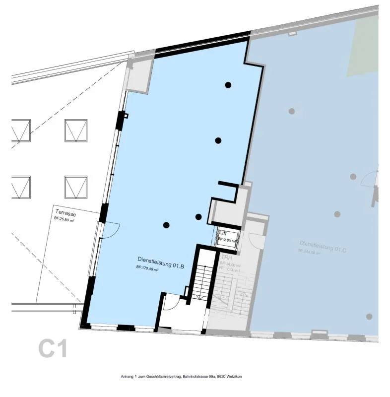 Büro- und Gewerberäume Metropol Wetzikon