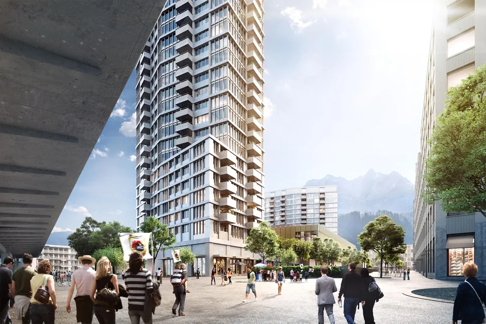 Exklusive Wohnung im PilatusTower mit top Ausbaustandard