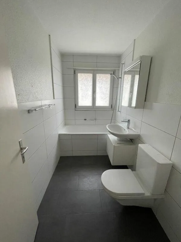 Preiswerte Singelwohnung mit modernisierter Küche und neuem Bad