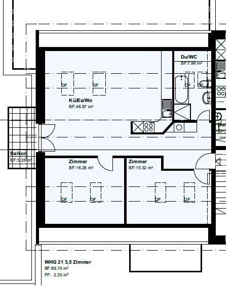 Topmoderne 3.5 Zimmer Wohnung in ruhiger Lage! – foto 7 di 7