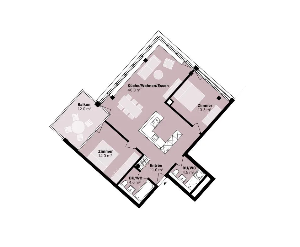 3.5 Zimmerwohnung