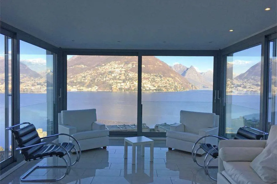 Ampio 4.5 locali con terrazzo e vista lago