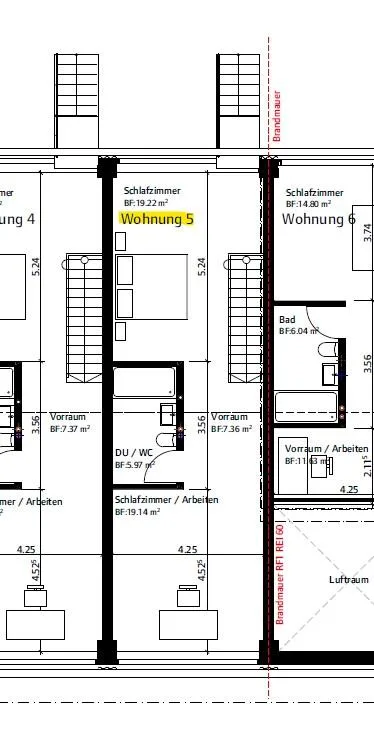 Loft-Maisonette mit Industrie-Chic