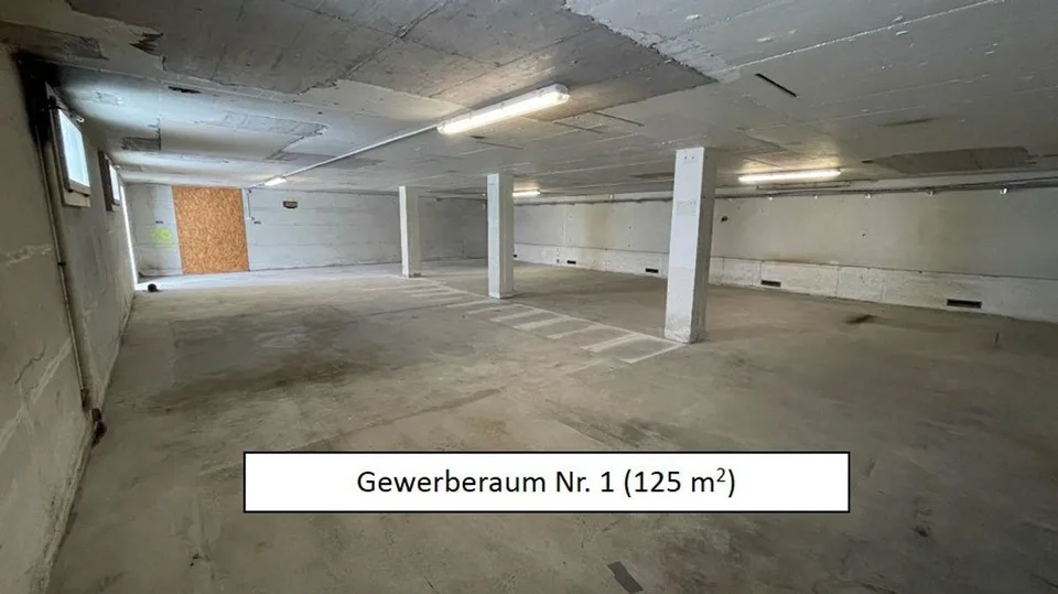 Gewerberäume, Lagerflächen und Parkplätze zu vermieten