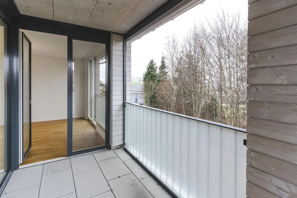 Perfekte Dachwohnung für naturverbundene Menschen