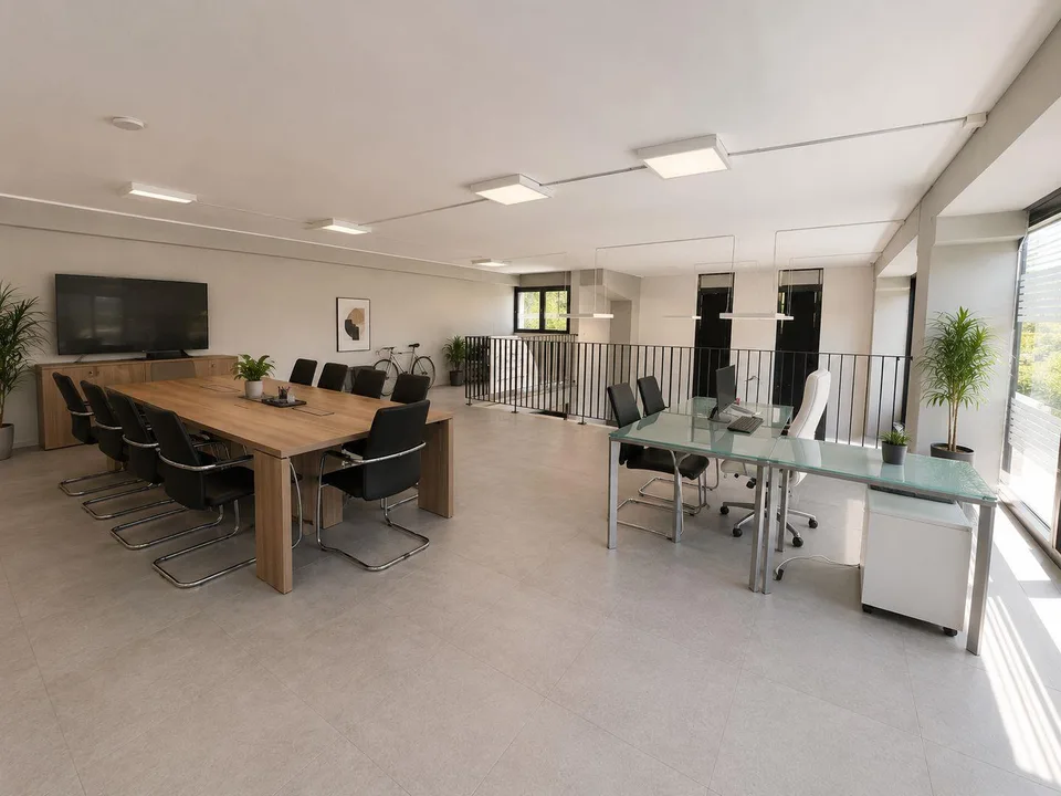 Stabio - Moderno ufficio showroom duplex a due passi dalla stazione