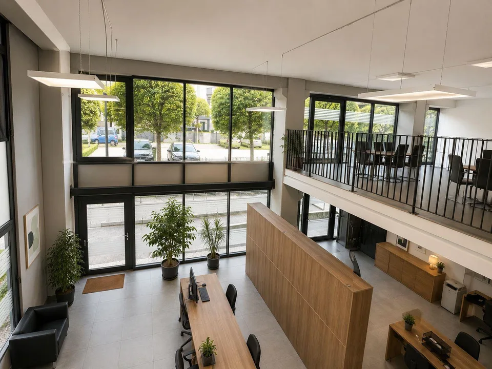 Stabio - Moderno ufficio showroom duplex a due passi dalla stazione