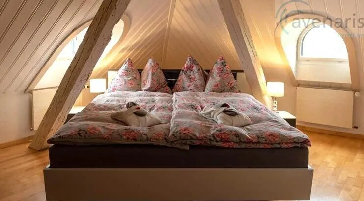 Ruhiges Doppelzimmer in ländlicher Lage mit Gartenblick