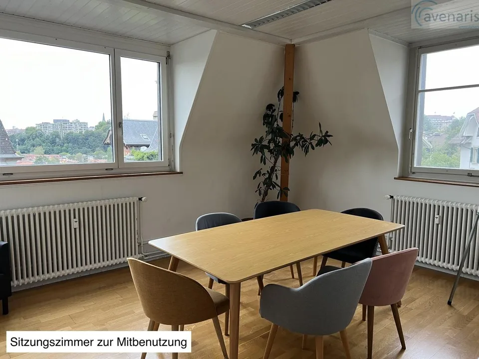 Freie Büroflächen zur Untermiete | Denkmalschutz-Gebäude Kirchenfeld