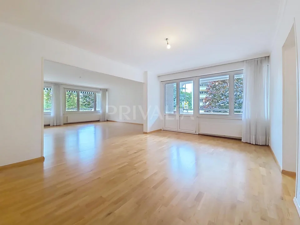 Magnifique appartement traversant dans un environnement verdoyant a...
