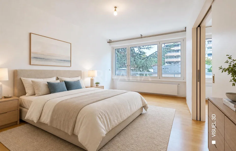 Magnifique appartement traversant dans un environnement verdoyant a...