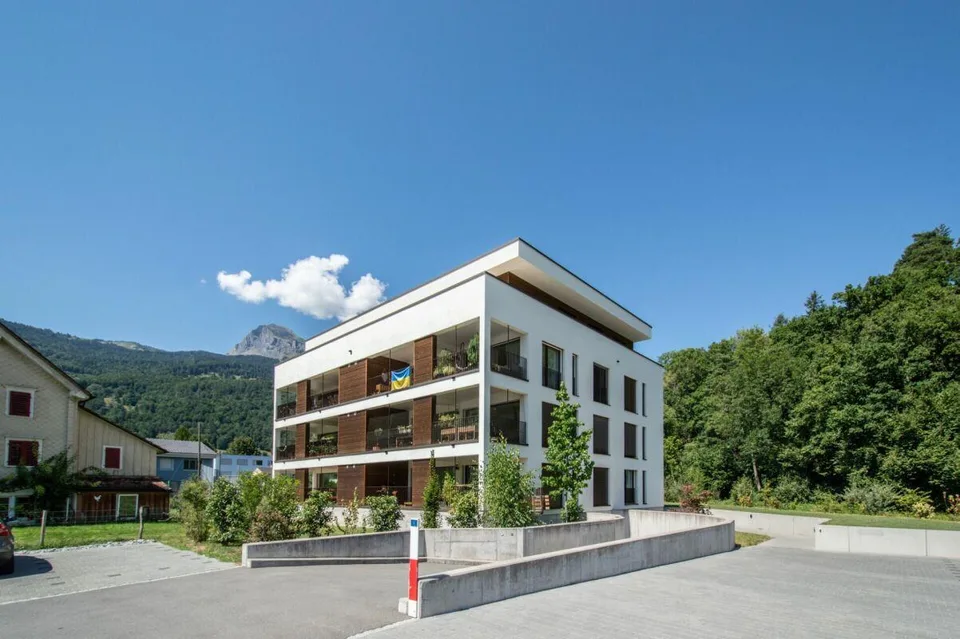 Aussenabstellplatz in Trübbach