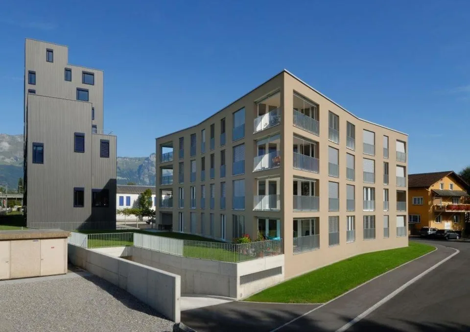 Tiefgaragenplätze in Buchs